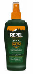 REPEL Repel Sportsmen Max HG-94101 Insect Repellent, 6 fl-oz Bottle, Liquid, Light Yellow/Water White, Alcohol LAWN & GARDEN REPEL