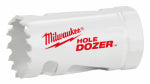 MILWAUKEE Milwaukee Hole Dozer 49-56-0012 Hole Saw, 5/8 in Dia, 1-5/8 in D Cutting, 1/2-20 Arbor, 4/6 TPI TOOLS MILWAUKEE