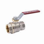 B&K LLC Threaded Ball Valve, Lead Free, Forged Brass, 1/8 In. PLUMBING, HEATING & VENTILATION B&K LLC