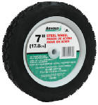 ARNOLD Arnold 490-321-0001 Tread Wheel, Steel, For: Lawnmowers and Golf Carts OUTDOOR LIVING & POWER EQUIPMENT ARNOLD