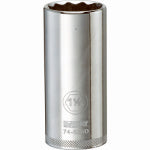 DEWALT DEWALT DWMT74538OSP Drive Socket, 1-1/16 in Socket, Deep Socket, 3-1/8 in OAL, 1/2 in Drive, 12-Point, Vanadium Steel TOOLS DEWALT