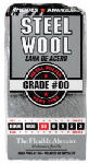 THE PITTSBURGH PAINTS CO. Steel Wool Pads, #00 Very Fine, 12-Pk. PAINT THE PITTSBURGH PAINTS CO.