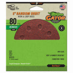 ALI INDUSTRIES Sanding Discs, Aluminum Oxide, Red Resin, 80-Grit, 5 In., 5-Pk.