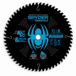 J S PRODUCTS Tarantula Fine Finish Circular Saw Blade, 60-Tooth, 8-1/4 In. TOOLS J S PRODUCTS