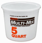 LEAKTITE Multi-Mix Container, 5-Qt. PAINT LEAKTITE