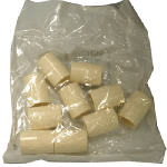 NIBCO INC. Nibco T00030J Pipe Coupling, 1/2 in, Slip-Joint, CPVC, White PLUMBING, HEATING & VENTILATION NIBCO INC.