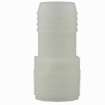 PLUMBEEZE Pipe Fitting, Nylon Insert Adapter, 1-1/4 In. MPT