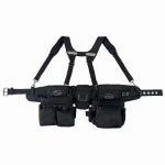 PULL R HOLDING CO LLC Journeyman's Tool Bag with Belt & Suspenders