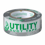 DUCK Duck 1118393 Duct Tape, 55 yd L, 1.88 in W, Silver PAINT DUCK