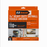 ITW BRANDS EZ ANCOR HEAVY DUTY DRYWALL PULL TOGGLE ANCHOR 3/16 25PK HARDWARE & FARM SUPPLIES ITW BRANDS