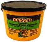 QUIKRETE COMPANIES Hydraulic Water Stop Cement, 10-Lb. PAINT QUIKRETE COMPANIES