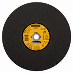 DEWALT DEWALT DWA8030X Cut-Off Wheel, 14 in Dia, 1/8 in Thick, 1 in Arbor, Aluminum Oxide Abrasive TOOLS DEWALT
