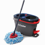 O'CEDAR BRANDS Rinse Clean Mop Kit with Bucket, Mop & Microfiber Head
