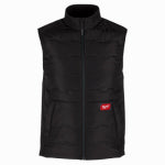 MILWAUKEE ELECTRIC TOOL CORP MED BLK Men Vest CLOTHING, FOOTWEAR & SAFETY GEAR MILWAUKEE ELECTRIC TOOL CORP