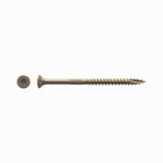 WESTERN BUILDERS SUPPLY 10 x 3-1/2" BTX Bronze T-25 Flat Head Exterior Multi-Purpose Wood Screw, 1 lb Bucket HARDWARE & FARM SUPPLIES WESTERN BUILDERS SUPPLY