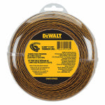 DEWALT DEWALT DWO1DT802 Trimmer Line, 0.080 in Dia, 225 ft L, Yellow OUTDOOR LIVING & POWER EQUIPMENT DEWALT