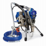 GRACO Graco 17D163 Electric Airless Sprayer, 1 hp, 50 ft L Hose, 0.009, 0.011, 0.013, 0.015, 0.017, 0.019, 0.021 in Tip PAINT GRACO