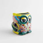 SYNDICATE HOME & GARDEN 8" YLW Owl Planter LAWN & GARDEN SYNDICATE HOME & GARDEN