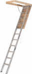 LOUISVILLE LADDER Aluminum Attic Ladder, 22.5-In. x 54-In. PAINT LOUISVILLE LADDER