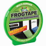 FROGTAPE FrogTape 1358463 Painting Tape, 60 yd L, 0.94 in W, 5.7 mil Thick, Green PAINT FROGTAPE