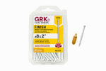 GRK FASTENERS GRK Fasteners FIN/Trim 17828 Screw, #8 Thread, 2 in L, Trim Head, Star Drive, Steel, 100 PK HARDWARE & FARM SUPPLIES GRK FASTENERS