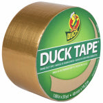 DUCK Duck 280748 Duct Tape, 10 yd L, 1.88 in W, Vinyl Backing, Gold PAINT DUCK