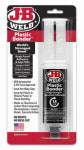 J-B WELD J-B Weld PLASTICBONDER 50139 Epoxy Adhesive, Black, Liquid, 0.85 oz, Syringe PAINT J-B WELD