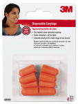 3M 3M 92050H4 Disposable Ear Plugs, 32 dB NRR, Tapered, Round, One-Size Ear Plug, Foam Ear Plug, Assorted/Orange Ear Plug CLOTHING, FOOTWEAR & SAFETY GEAR 3M