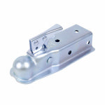 HANGZHOU BRIGHT BRIDGE INTELLIGENT Tow Coupler, Zinc, 3,500 Lb. Capacity, Fits 2-1/2 In. Channel, 2 In. Ball AUTOMOTIVE HANGZHOU BRIGHT BRIDGE INTELLIGENT