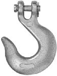 CAMPBELL CHAIN Campbell T9401424 Clevis Slip Hook, 1/4 in, 2600 lb Working Load, 43 Grade, Steel, Zinc HARDWARE & FARM SUPPLIES CAMPBELL CHAIN