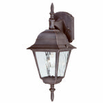 WESTINGHOUSE LIGHTING CORP 100-Watt Textured Rust Outdoor Lantern ELECTRICAL WESTINGHOUSE LIGHTING CORP