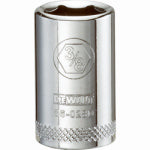 DEWALT DEWALT DWMT86028OSP Drive Hand Socket, 3/8 in Socket, 1/4 in Drive, 6-Point, Steel, Polished Chrome Vanadium TOOLS DEWALT