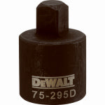 BLACK & DECKER/DEWALT Impact Reducing Adapter, Black Oxide, 3/4 x 1/2 In.