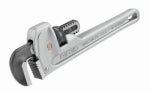 RIDGE TOOL CO Aluminum Pipe Wrench, 10-In., 1.5-In. Jaw Capacity