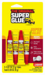 PACER TECHNOLOGY Super Glue Original Formula, Clear, 2 Gram Tubes, 4-Pk. PAINT PACER TECHNOLOGY