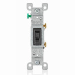 LEVITON MFG CO BLK 1POLE GRND SWITCH