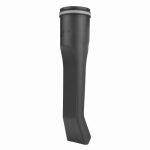 MILWAUKEE ELECTRIC TOOL CORP Curved Nozzle Wet/Dry Vac Attachment, 1-7/8 In.