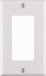 LEVITON MFG CO WHT 1GNG ANTI WALLPLATE