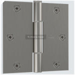 ASSA ABLOY AMERICAS RESIDENTIALI NC SqueakGuard Door Hinges, Square Corners, Satin Nickel, 3-1/2 In., 3-Pk. HARDWARE & FARM SUPPLIES ASSA ABLOY AMERICAS RESIDENTIALI NC