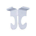 PANACEA PRODUCTS CORP Ceiling Track Plant Hook, White, 2-Pk. HARDWARE & FARM SUPPLIES PANACEA PRODUCTS CORP