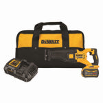 DEWALT DEWALT DCS389X1 Brushless Reciprocating Saw Kit, Battery Included, 60 V, 9 Ah, 1-1/8 in L Stroke TOOLS DEWALT