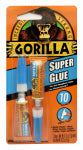 GORILLA Gorilla 7800109 Super Glue, Liquid, Irritating, Straw/White Water, 3 g Tube PAINT GORILLA