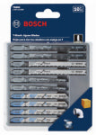 ROBERT BOSCH TOOL GROUP Wood/Metal-Cutting Jigsaw Blade Set, 10-Pc. TOOLS ROBERT BOSCH TOOL GROUP