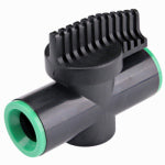 RAINDRIP Rain Bird 61700UB Inline Valve, 1/2 in, Compression, ABS Body, Black LAWN & GARDEN RAINDRIP