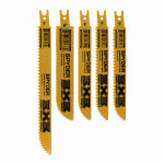 J S PRODUCTS 3X3 Double-Sided Reciprocating Saw Blades, Assorted 5-Pk. TOOLS J S PRODUCTS