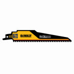 DEWALT DEWALT ELITE SERIES DWAR656CT-1 Reciprocating Saw Blade, 1 in W, 6 in L, 6 TPI, Carbide Cutting Edge TOOLS DEWALT