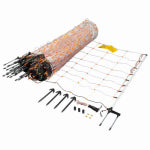 GALLAGHER POWER FENCE, Gallagher A207015 Poultry Netting, 48 in L, 164 ft W, 3 in Mesh, Plastic, Black/White HARDWARE & FARM SUPPLIES GALLAGHER POWER FENCE,