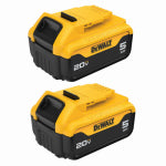 BLACK & DECKER/DEWALT Premium Max XR Lithium-Ion Battery Pack, 20-Volts, 2-Pk. TOOLS BLACK & DECKER/DEWALT