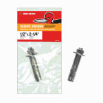 ITW BRANDS 1/2" x 2-1/4" Hex Sleeve Anchor HARDWARE & FARM SUPPLIES ITW BRANDS