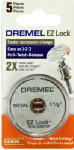DREMEL MFG CO Metal Cutoff Wheels, 5-Pk.